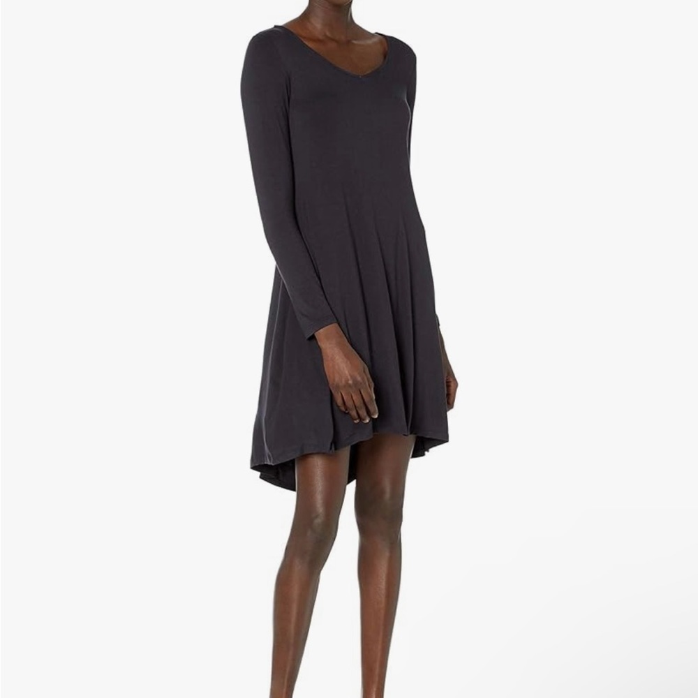 Daily ritual Black Long Sleeve Dress small